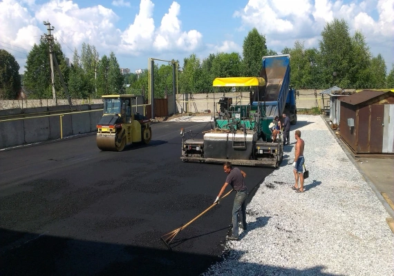 Устройство автодорог в Красково и Люберецком районе